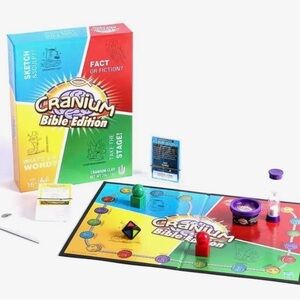 Cactus Cranium Bible Edition Board Game - Red, Blue, Yellow, Green, Purple